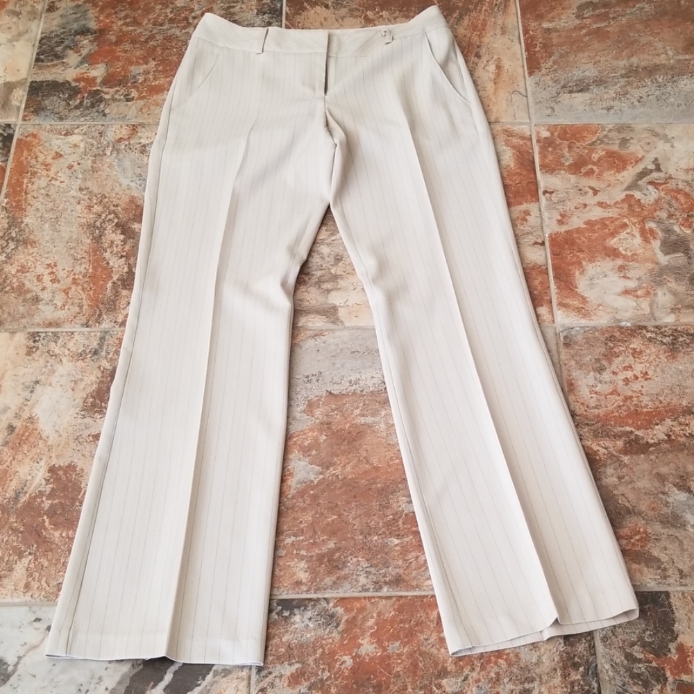 Tall Womens Pinstriped Trousers
